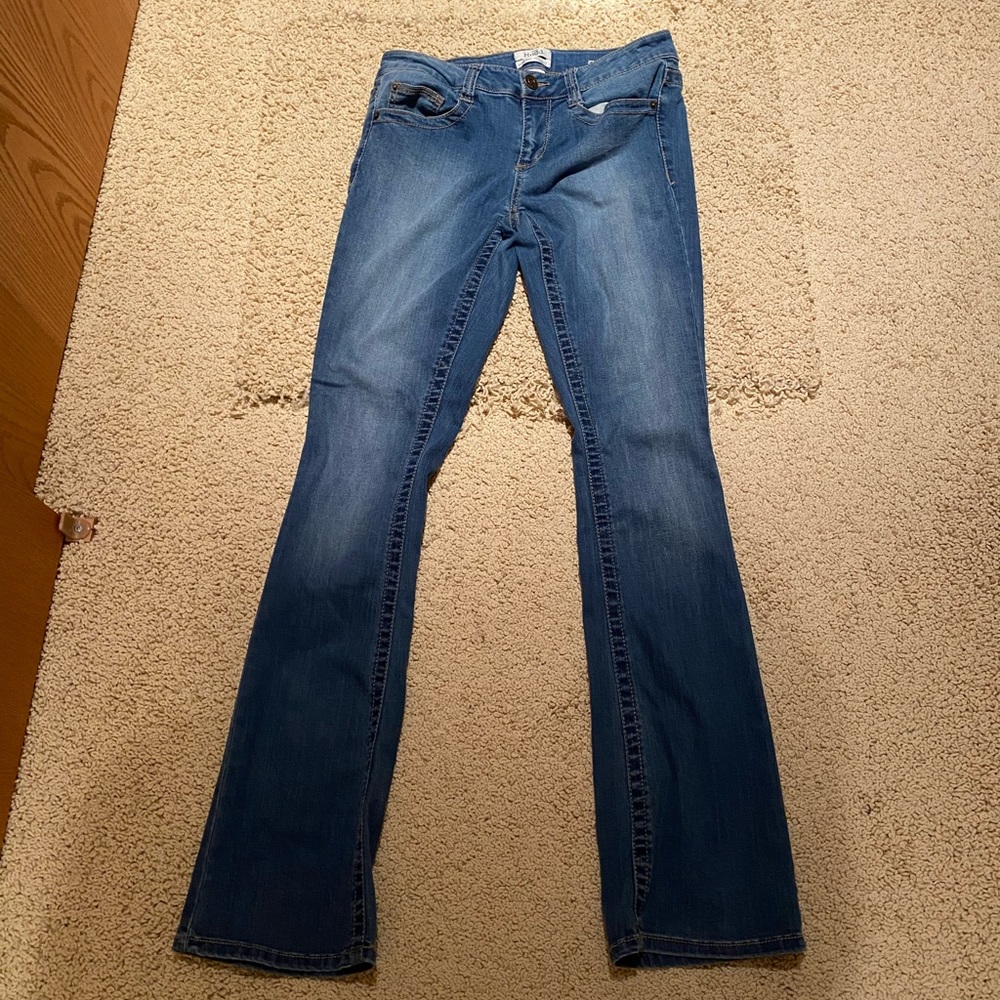 Boot Cut Blue Jeans